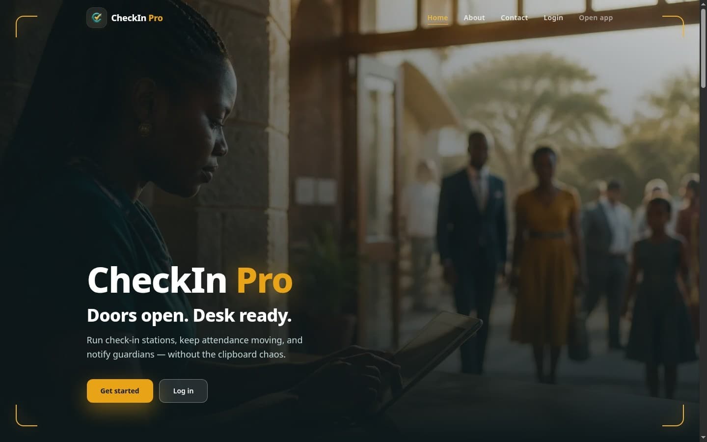 CheckIn Pro preview